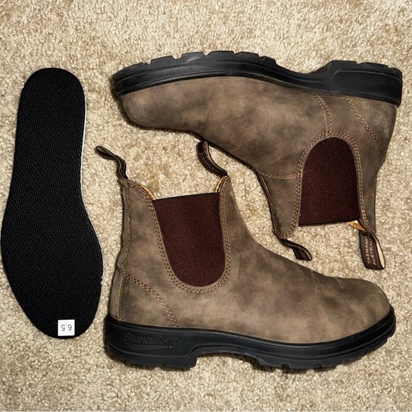 Blundstone Brown Chelsea Boots AU 6.5/US 9.5 - Picture 2 of 8